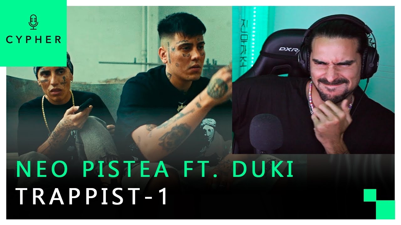 REACCIÓN a Neo Pistea - TRAPPIST-1 (Official Video) ft. Duki