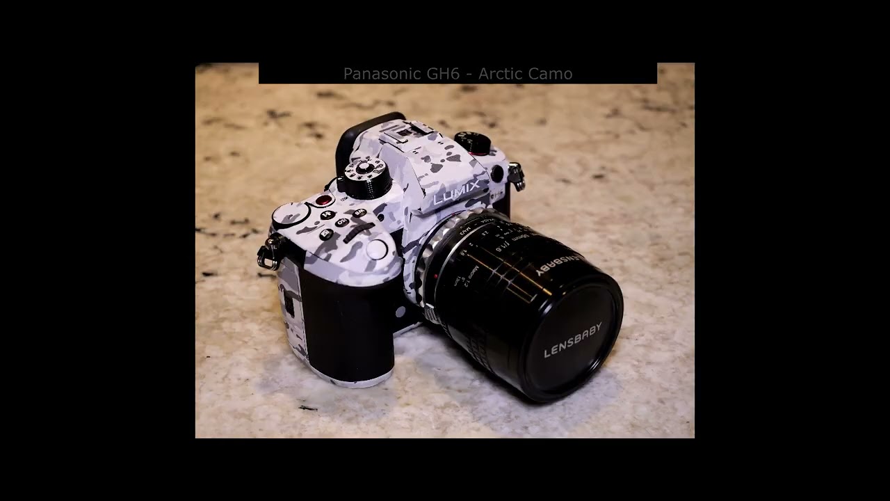 Alphagvrd Camera and Lens Skin Covers Collection