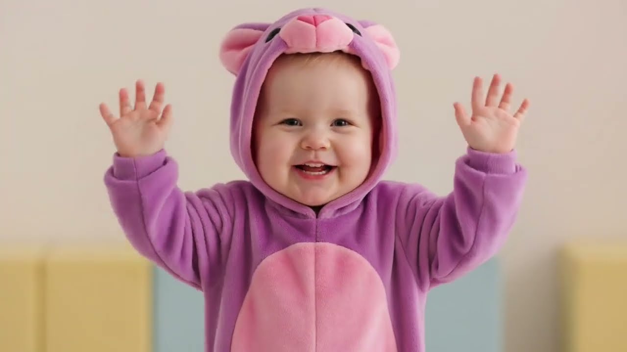Smile All Day 👏 | Fun Kids Song for Toddlers