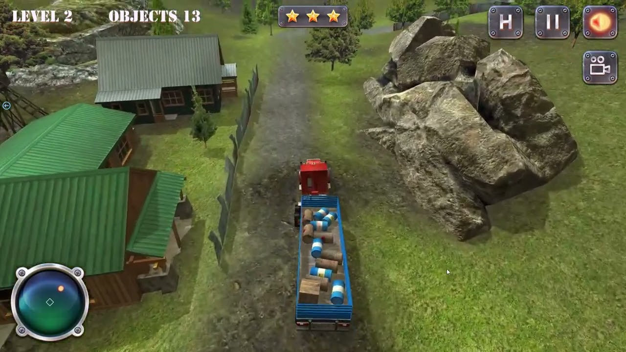 18 Wheeler Cargo Simulator 2 (Browser) - Playthrough / Walkthrough / Longplay