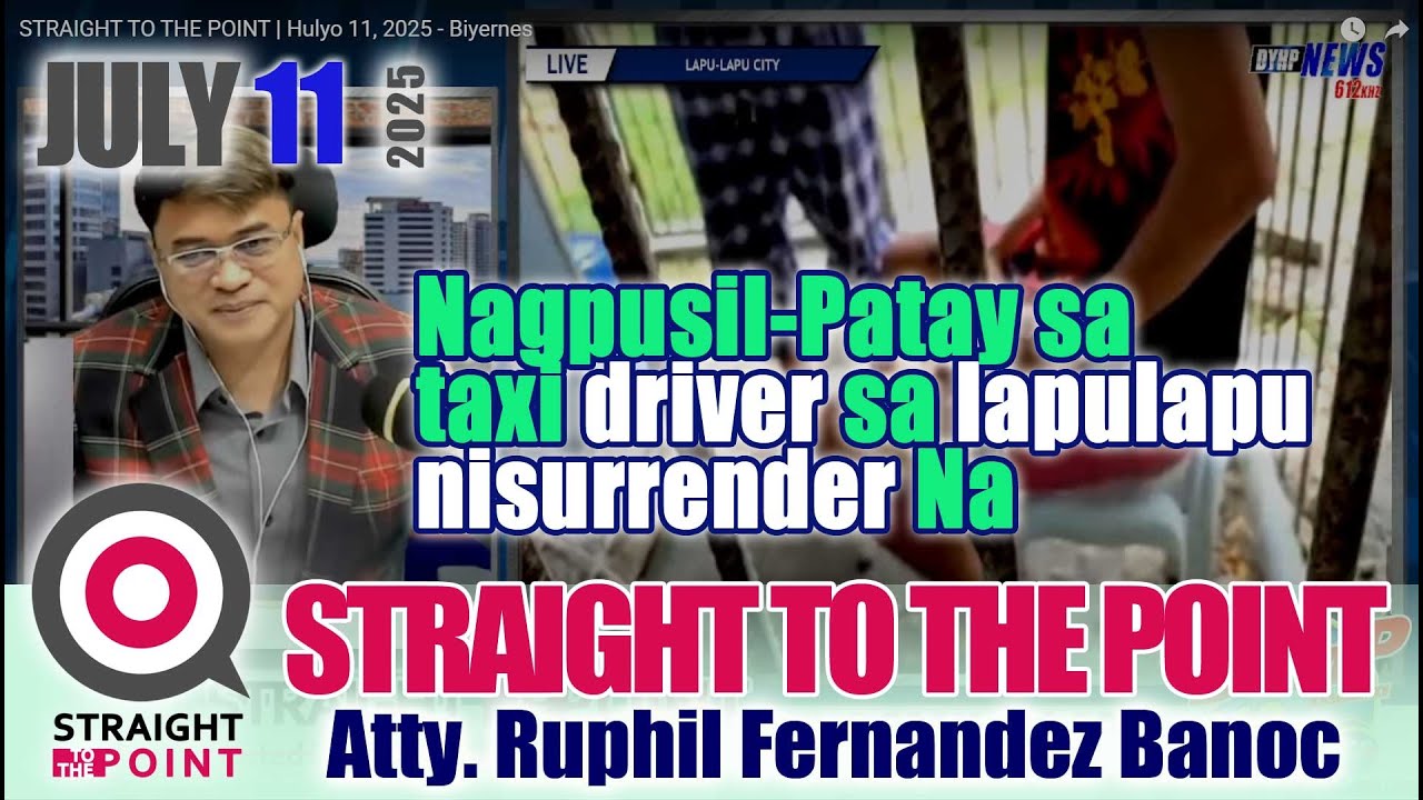Nagpusil-Patay sa taxi driver sa lapulapu, nisurrender Na