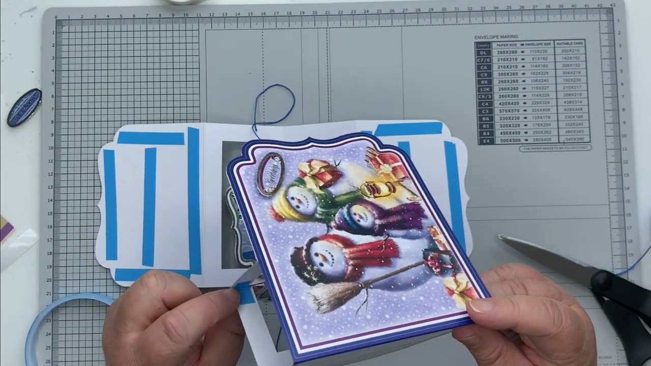 The Craft Corner Shows You How To Construct Hunkydory's Festive Spinner Concept Cards