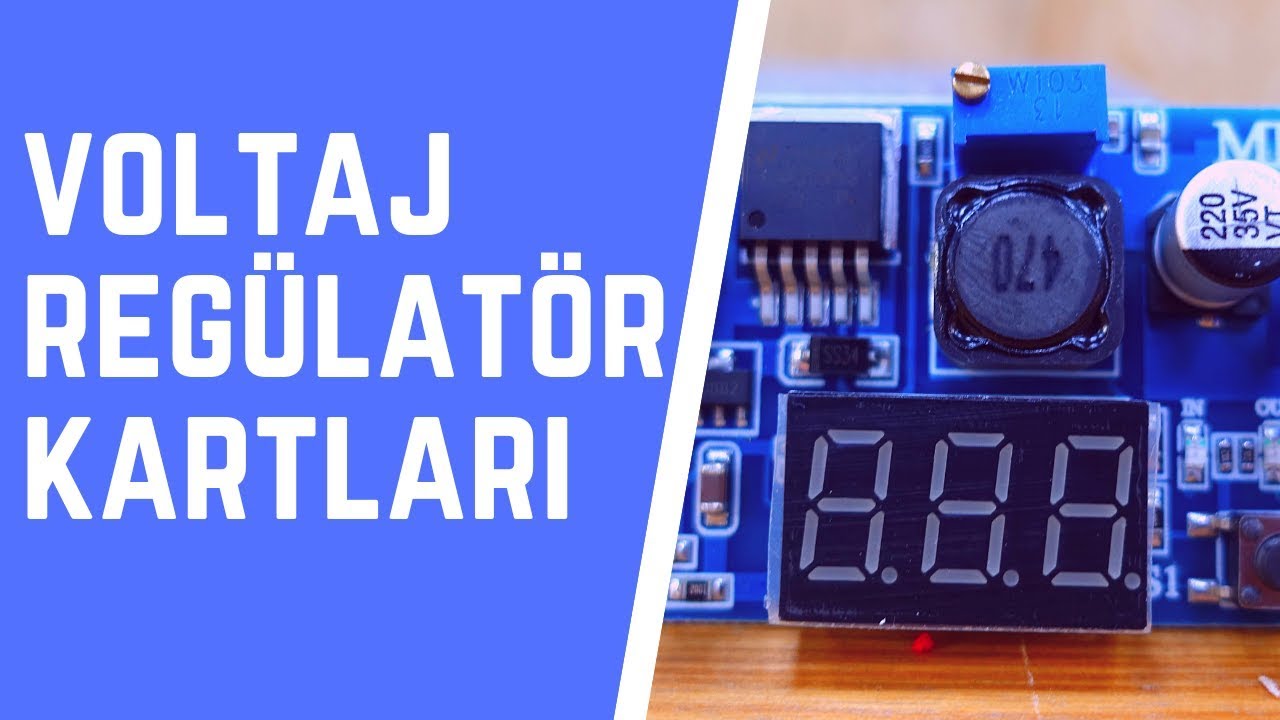 Voltaj Düşürücü Kartlar (Voltaj Regülatörü) - Robotistan Ürün İnceleme