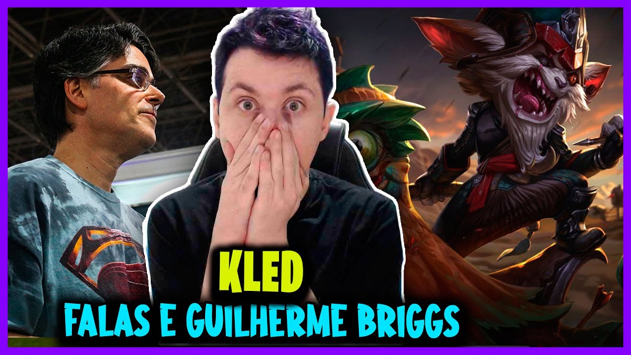 MORENO REAGINDO A FALAS DO KLED (e bastidores com Guilherme Briggs) | LEAGUE OF LEGENDS