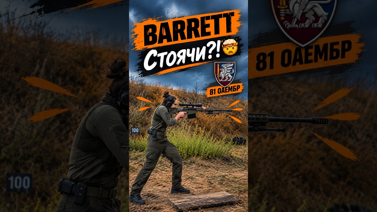 🛑 BARRETT 50 BMG?! 🔥 #shorts #зброя #barrett