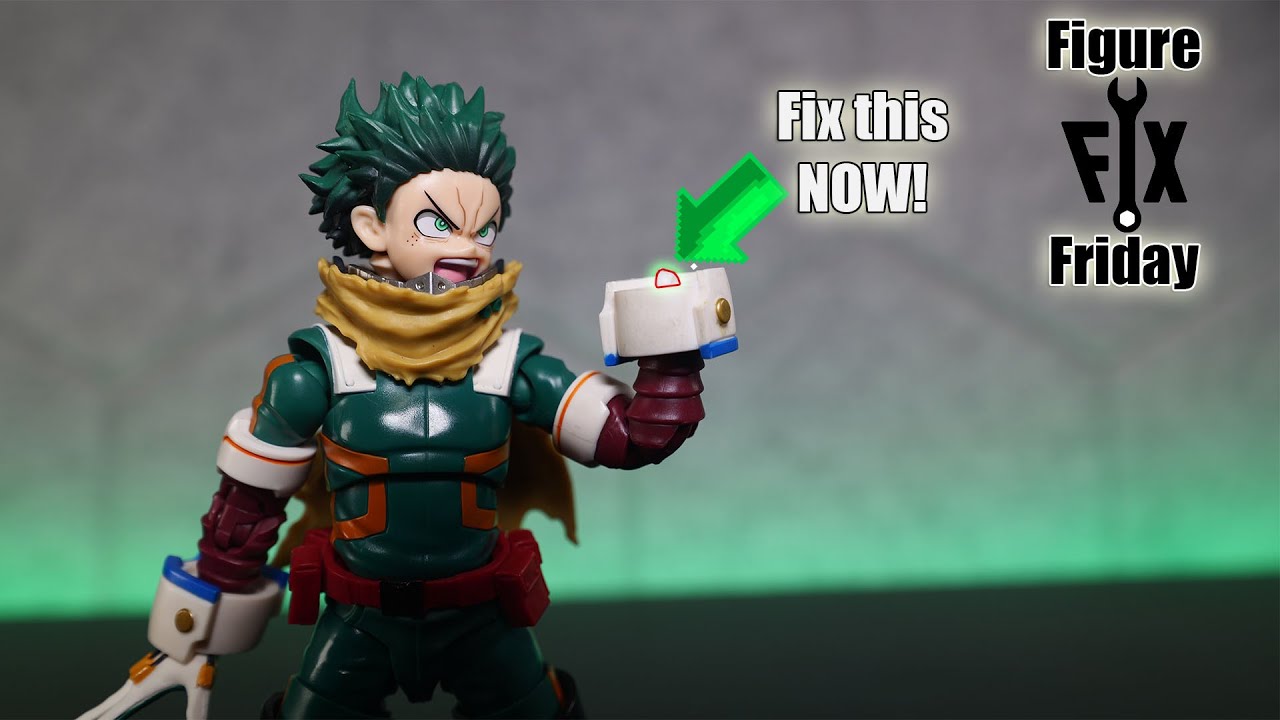 Figure Fix Friday: S.H. Figuarts Deku Broken  Wrist Joint Fix