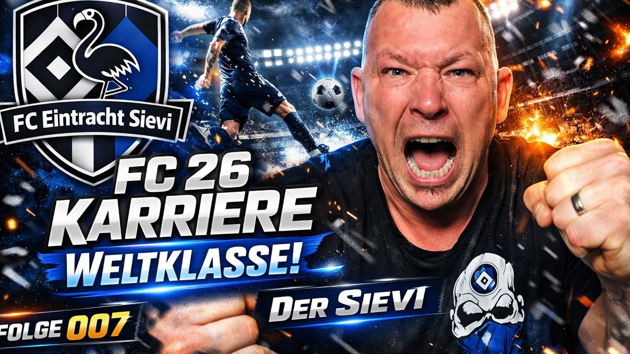 007 | 🔴LIVE: FC Eintracht Sievi | Die FES verkackt und der Trainer wackelt! | FC 26 Karriere