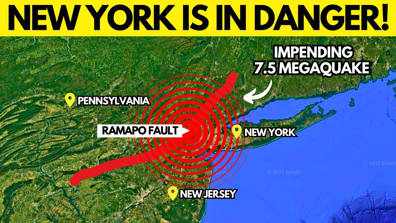 Megaquake Warning: New York's DEADLY Hidden Fault Line Is About To Rupture!