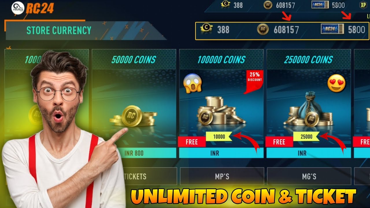 How to Get Free Coins & Tickets in Real Cricket 24🔥| 100% Working Trick 😍 | @priyajeetdas2.0