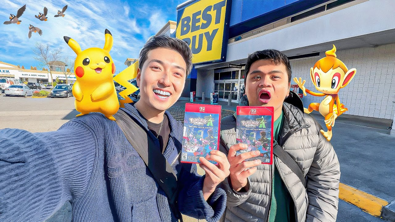 Мы купили НОВУЮ Pokemon Legends Z-A в день релиза!