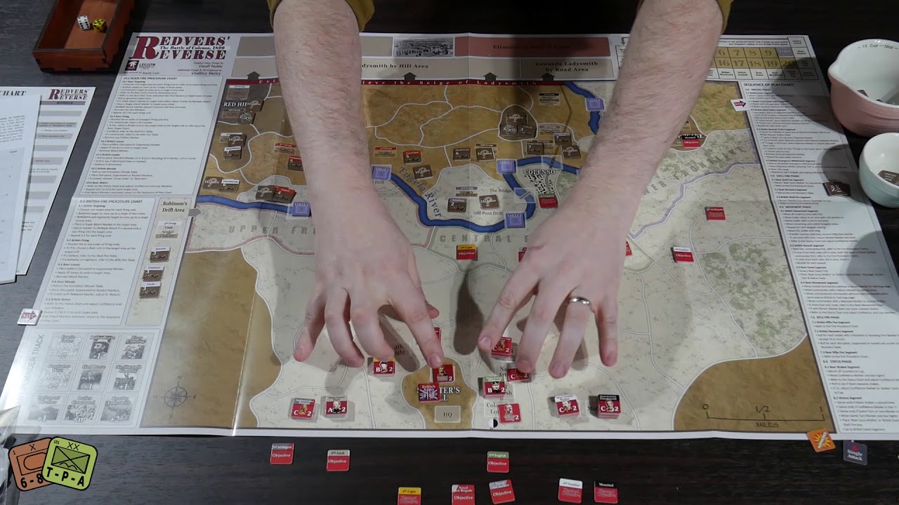 Review: Redvers' Reverse from Legion Wargames - The Players' Aid