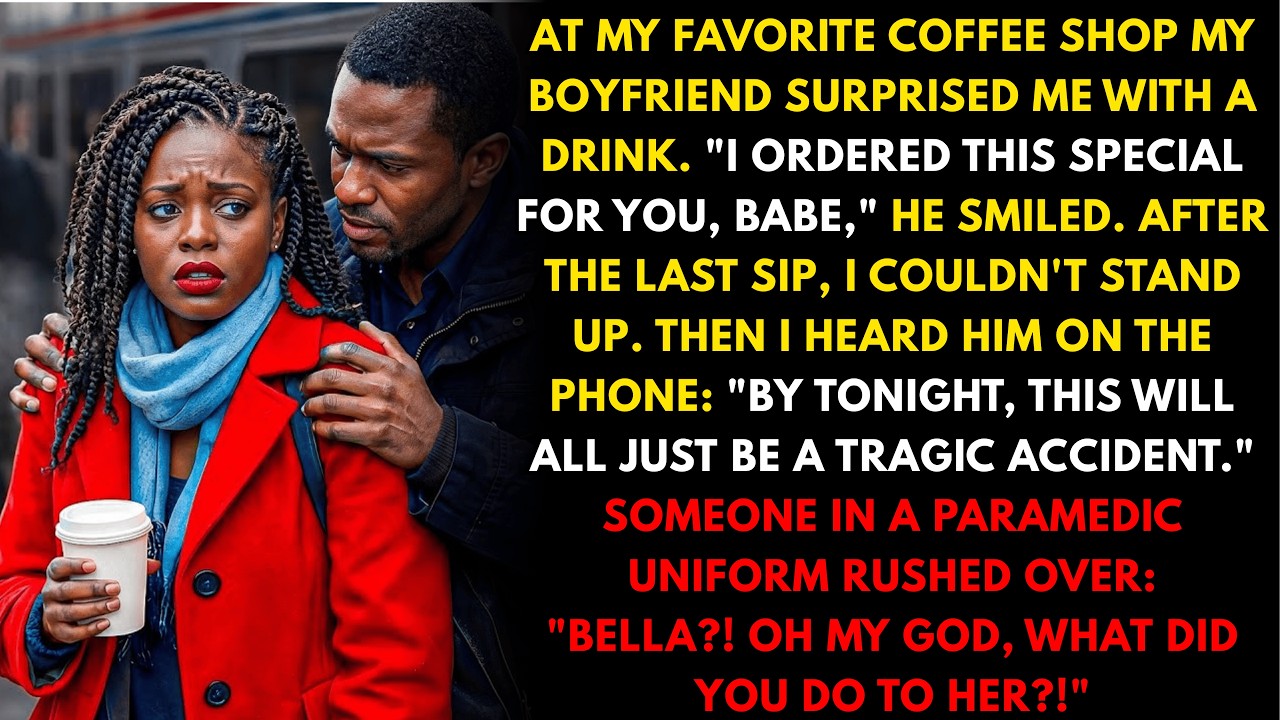 My boyfriend pre-ordered my favorite coffee and whispered his plan. But then someone I hadn't s...
