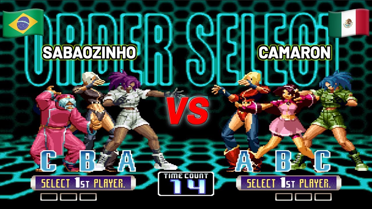 KOF 2002 - SABAOZINHO vs CAMARON  ¡Las Mejores Leonas de Latam!  ⭐ Classic Match
