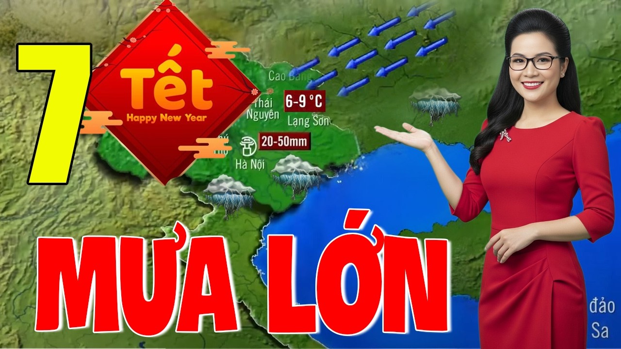 Dự Báo Thời Tiết Đêm Nay và Ngày Mai 23/2 | Thời Tiết Hôm Nay 3 Ngày Tới Mới Nhất|#thoitiet