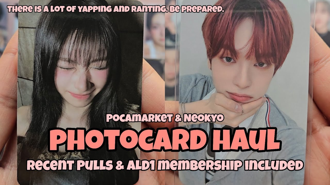 K-Pop Photocard Haul ~ Neokyo, Pocamarket, Pulls & ALD1 Membership 