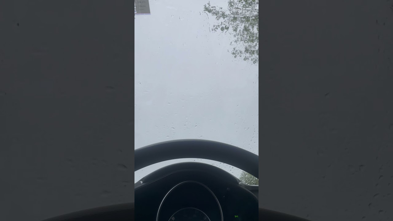 Rainy car ride anyone? 