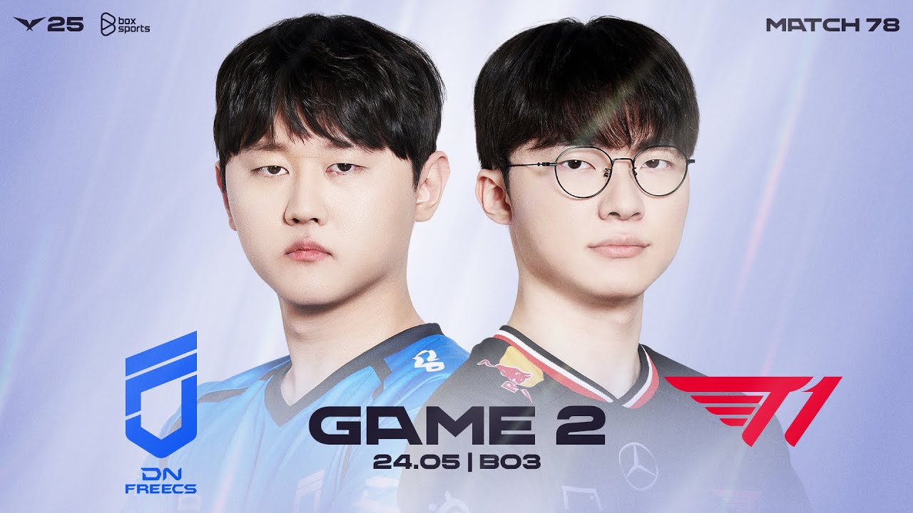 [24.05.2025] DNF vs T1 | Game 2 | Bình Luận Tiếng Việt | LCK 2025