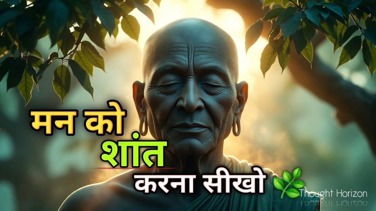 मन को शांत कैसे करें? बुद्ध का एक गहरा रहस्य | 🌿 Buddha Motivational Story || Thought Horizon ||