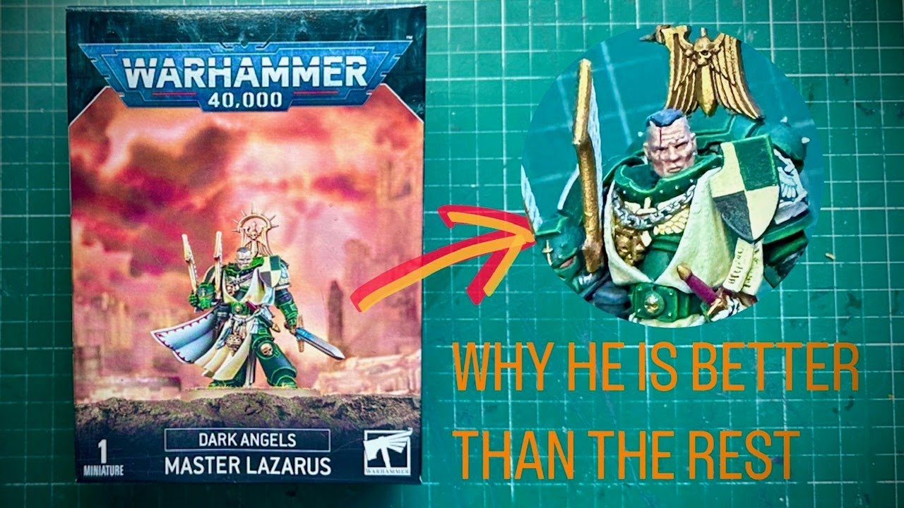 Why Dark Angels Master Lazarus Is The Best Company Master Kit