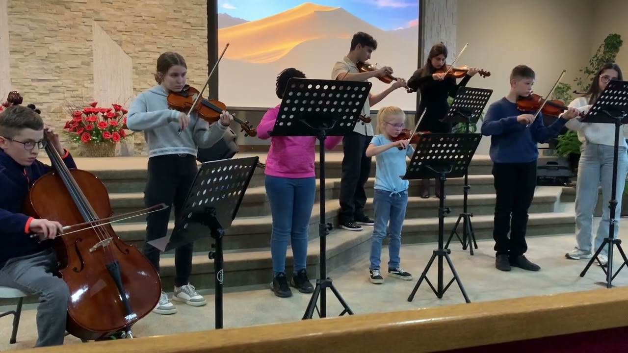 I surrender all. Pinehouse strings. Saskatoon CA