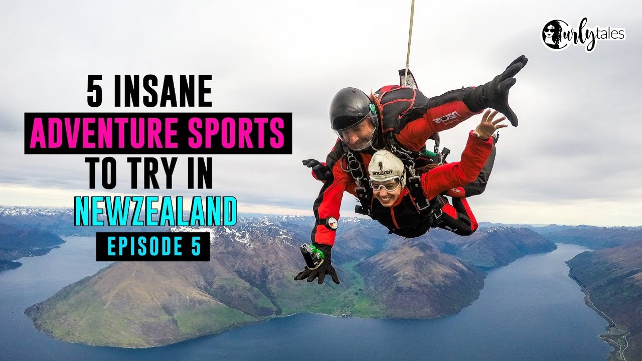 Exploring New Zealand Ep 5 | Insane Advenure Sports New Zealand | Curly Tales