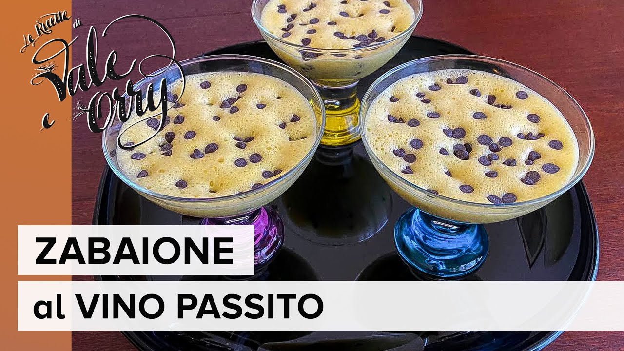 ZABAIONE al VINO PASSITO