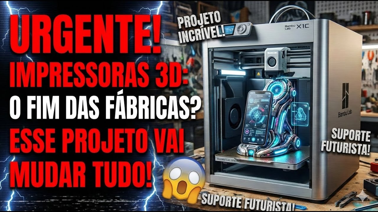 Suporte Design Futurista