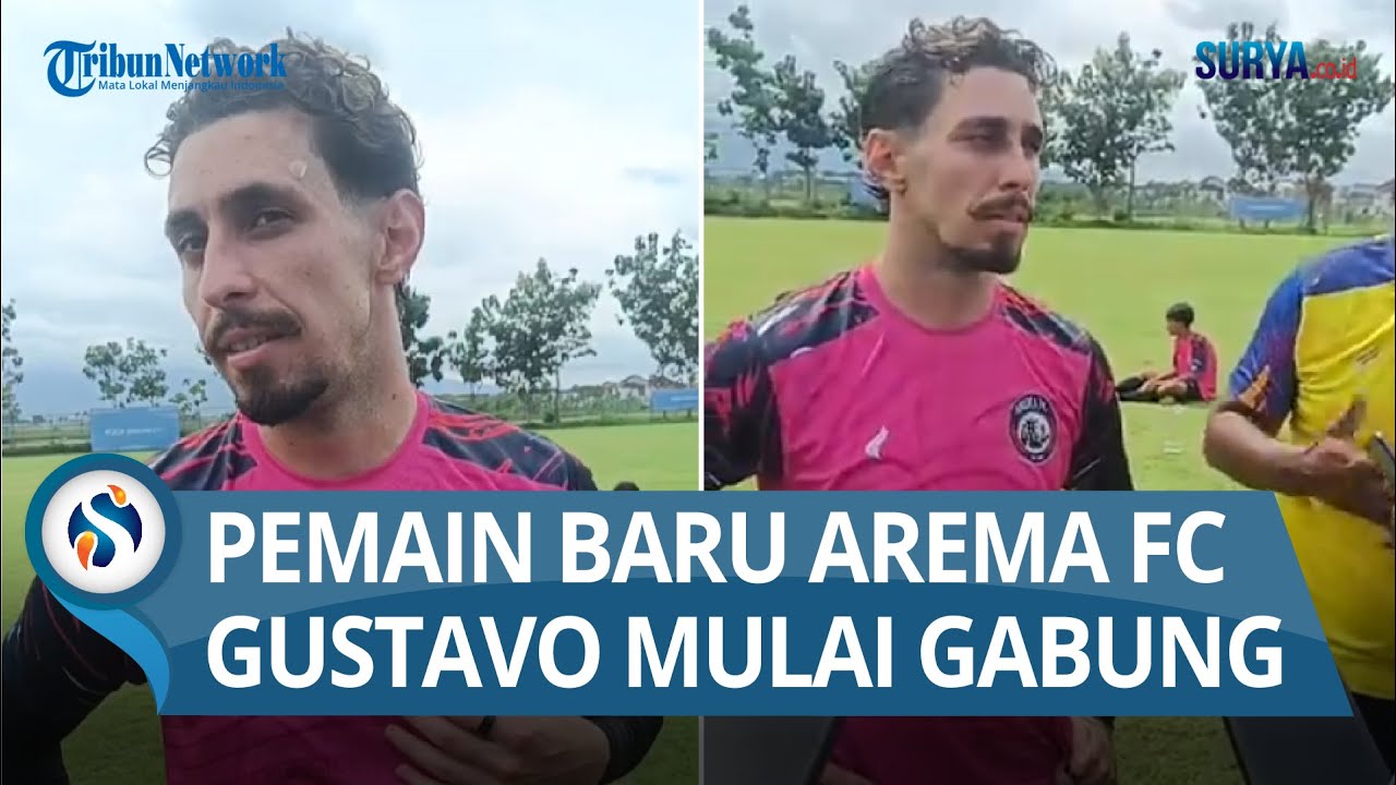 Pemain Baru Arema FC Gustavo Franca Takjub dengan Suasana Kota Malang, Mulai Gabung Latihan Tim