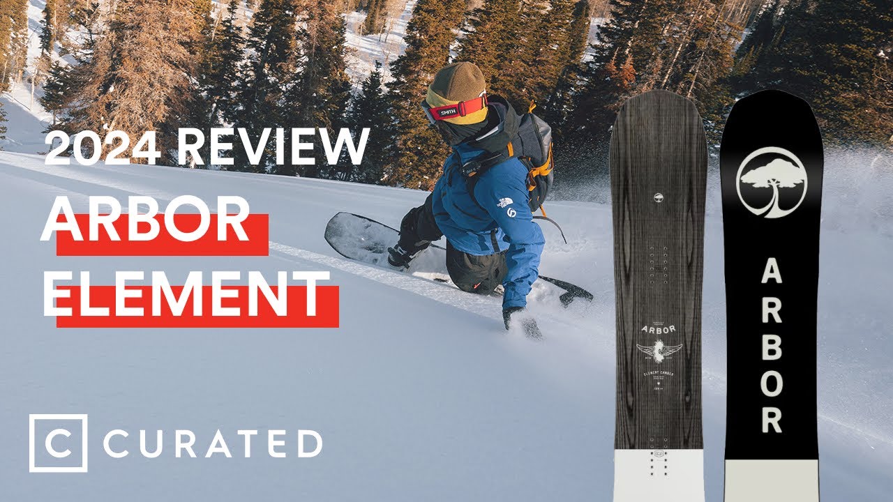 2024 Arbor Element Camber Snowboard Review | Curated