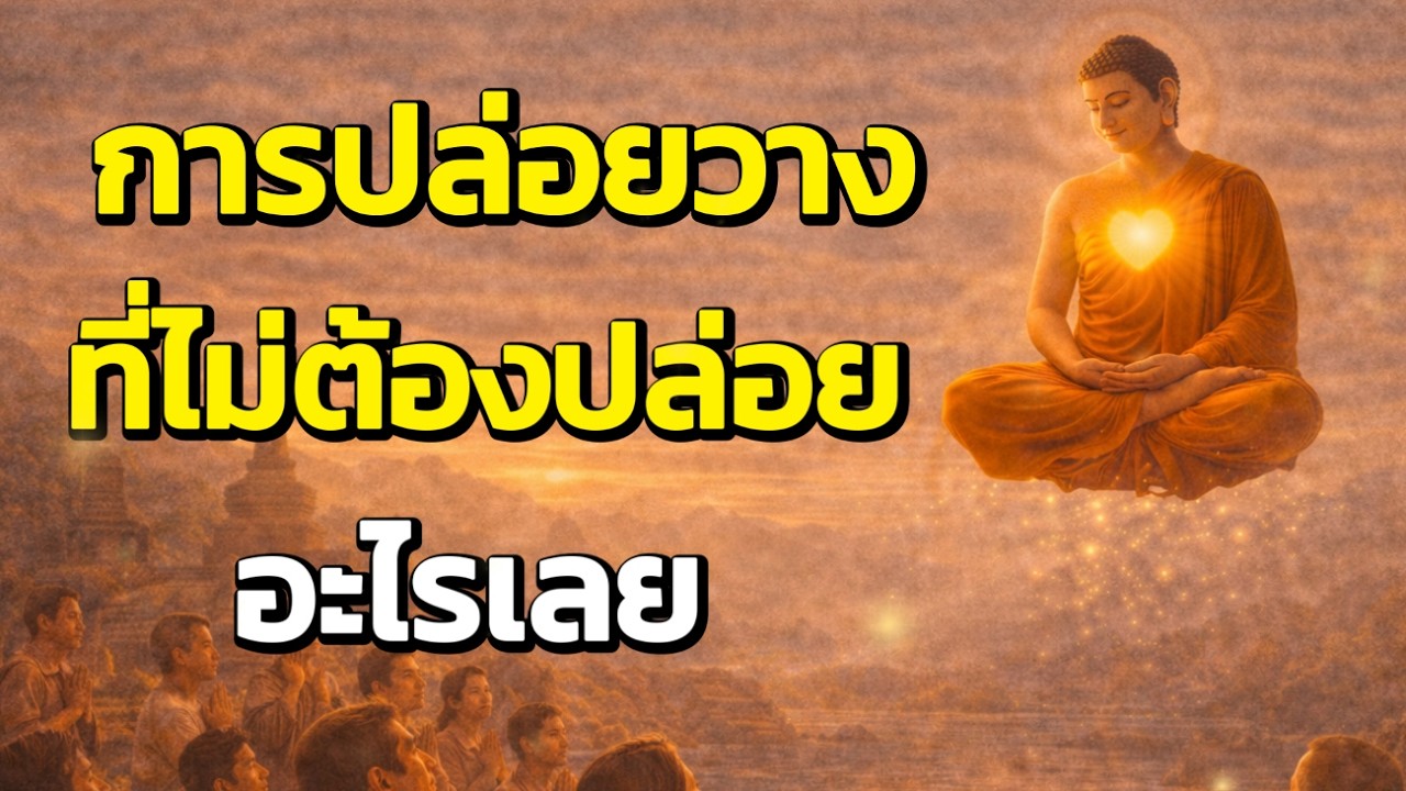 〈ฟังธรรมะก่อนนอน〉 | Ep.347 | การปล่อยวาง ที่ไม่ต้องปล่อยอะไรเลย