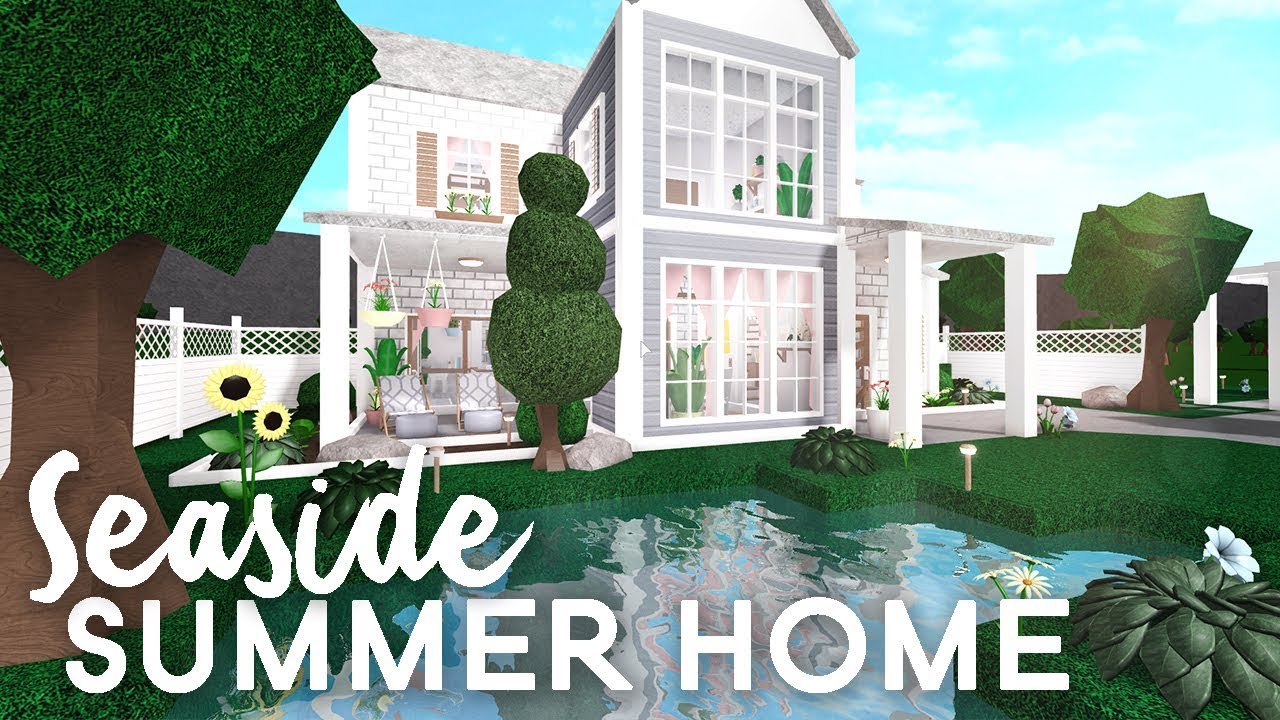 Seaside Summer Home | 110k | Bloxburg Build | alixia