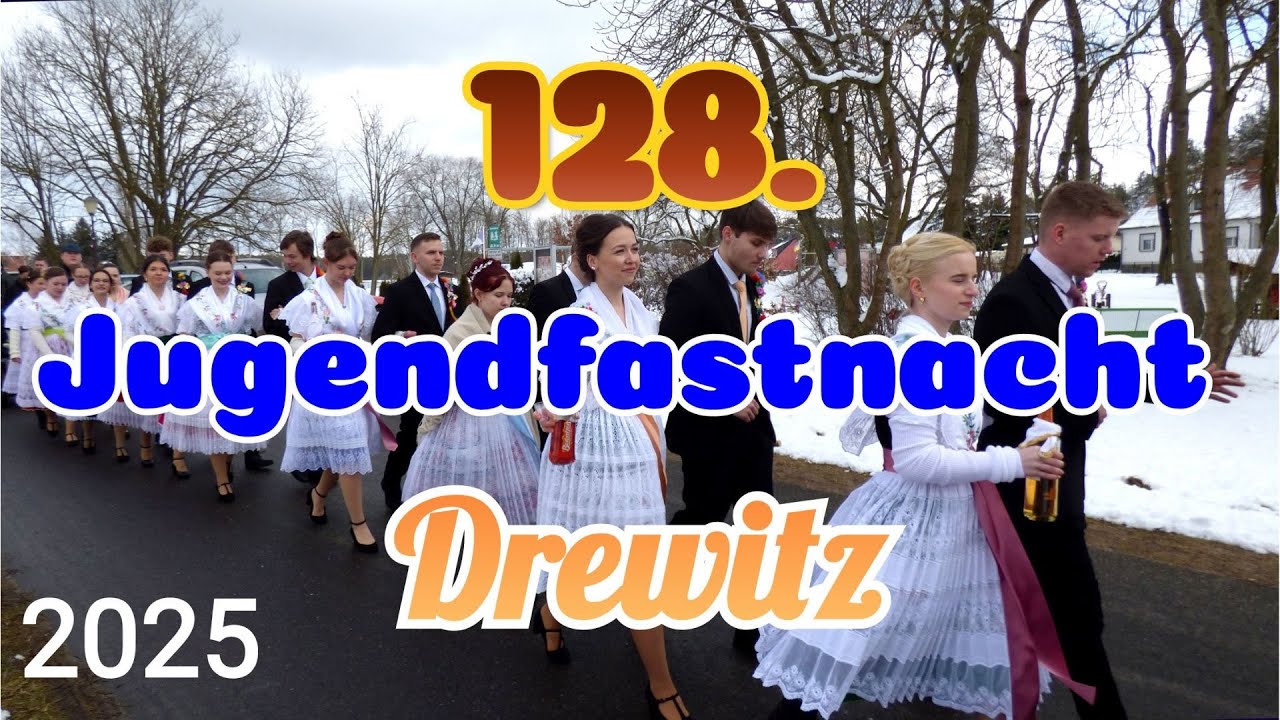 128. Jugendfastnacht in Drewitz / 2025 #brauchtum #tradition