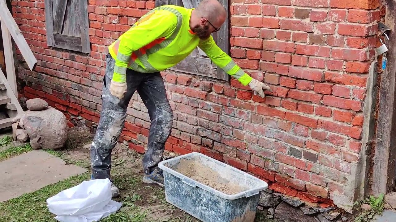 Mūrēto pamatu atjaunošana 4.daļa | Kaļķa Māja.eu - dabīgi apdares materiāli