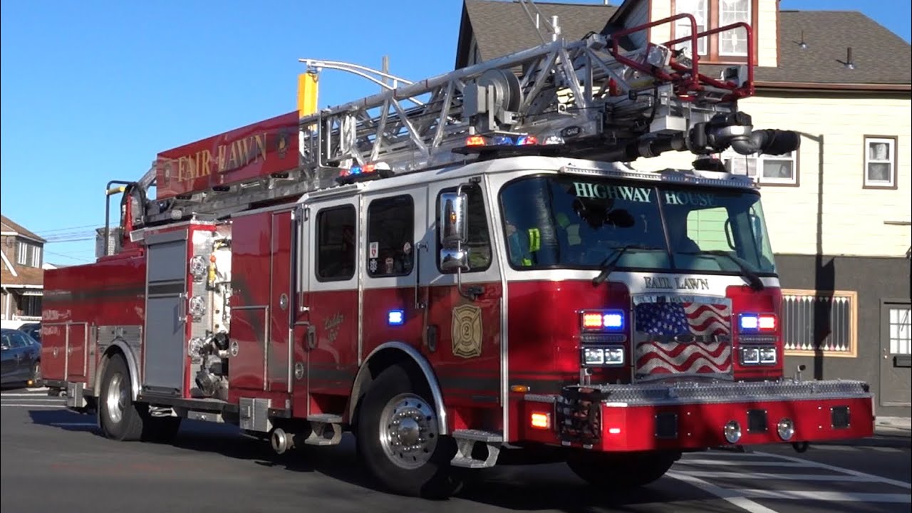 Fair Lawn Fire Department Ladder 2 Responding 1/12/26