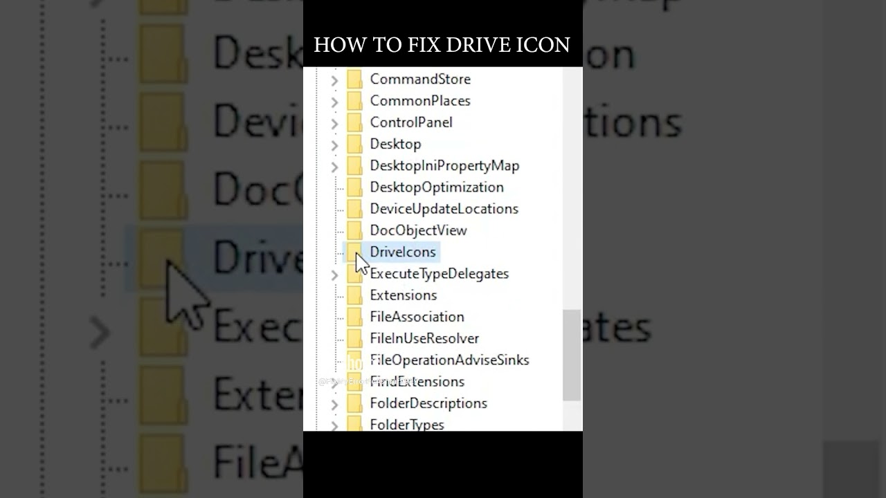 How To Fix as Default hard Drive icons C  D  E  Drive Icon PC #shorts