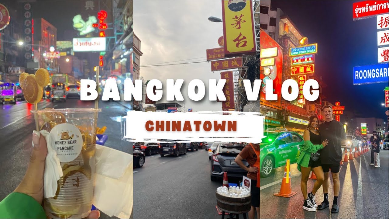 EATING STREET FOOD IN BANGKOK CHINATOWN