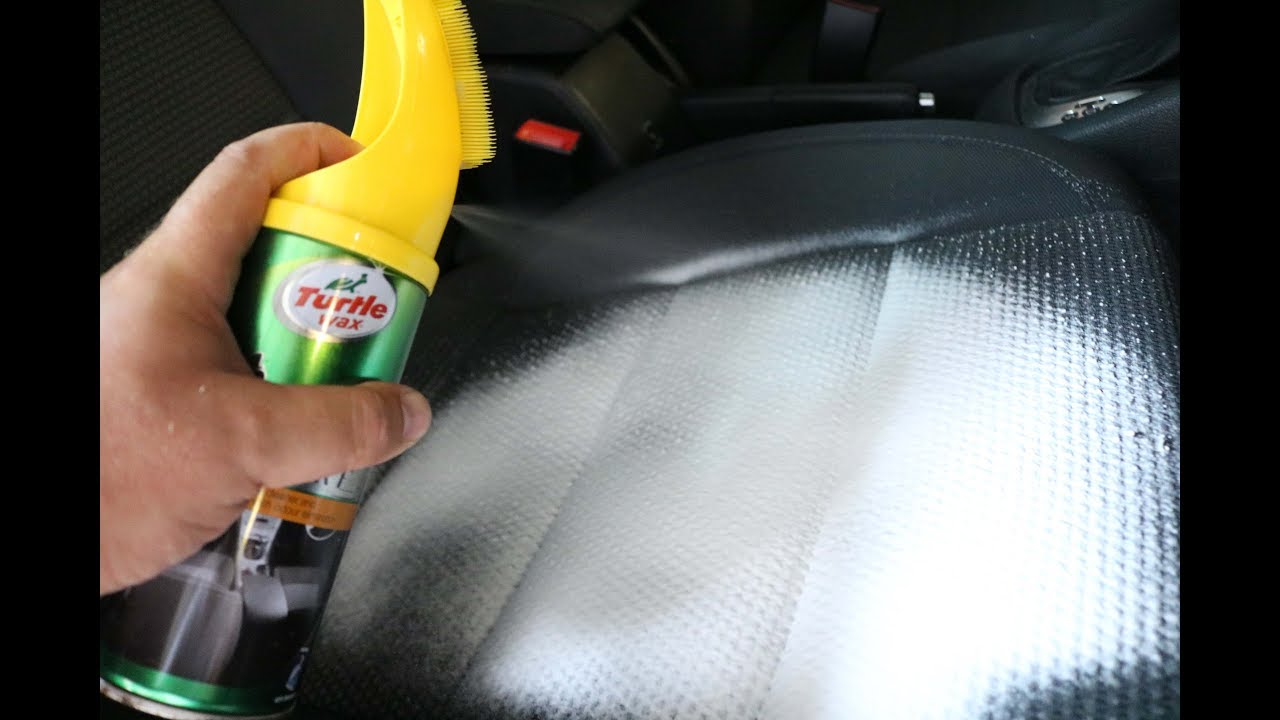 Turtle Wax Foaming Interior Car Cleaner - Interior1 upholstery & carpet cleaner review