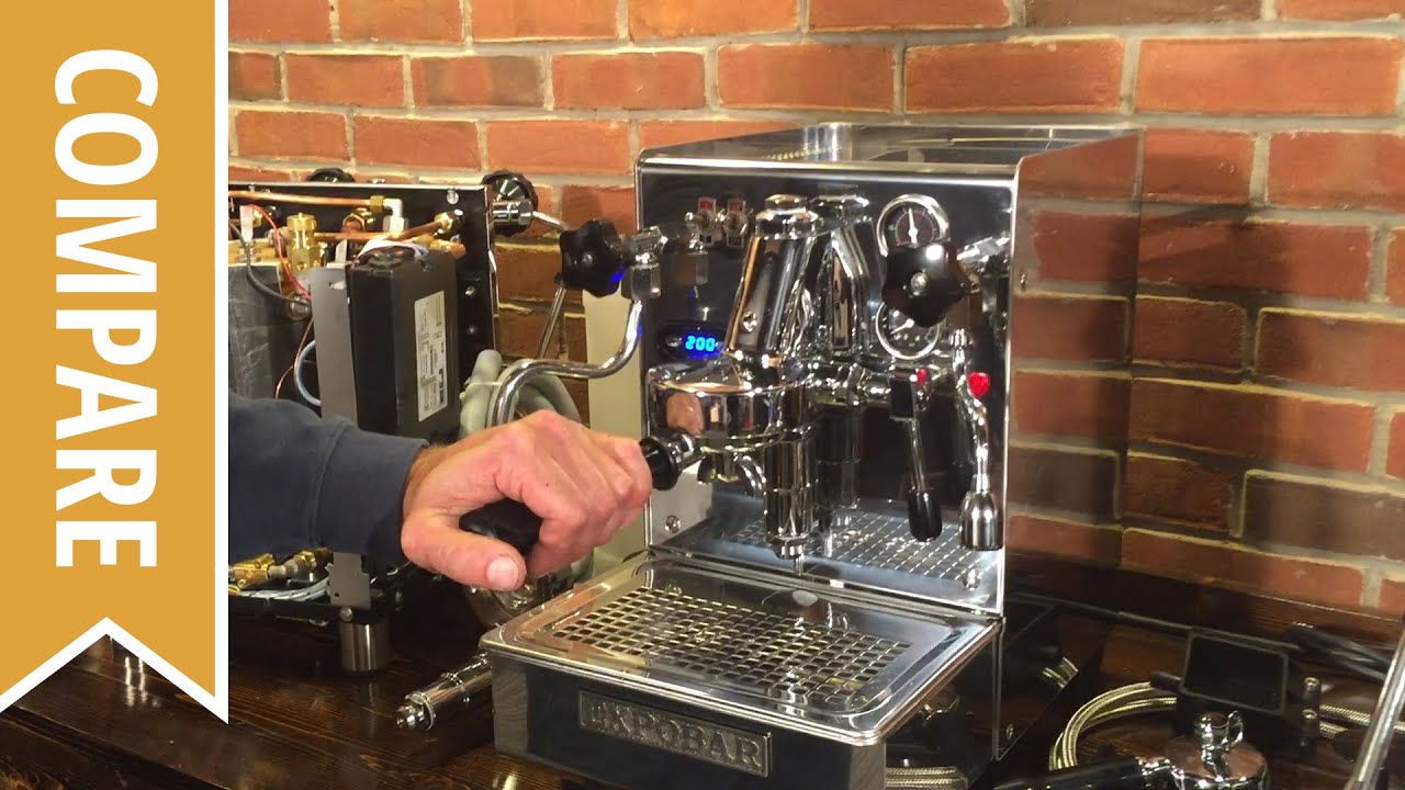 Compare: Rocket R58 V2, Profitec Pro 700 and Expobar Brewtus IV Espresso Machines