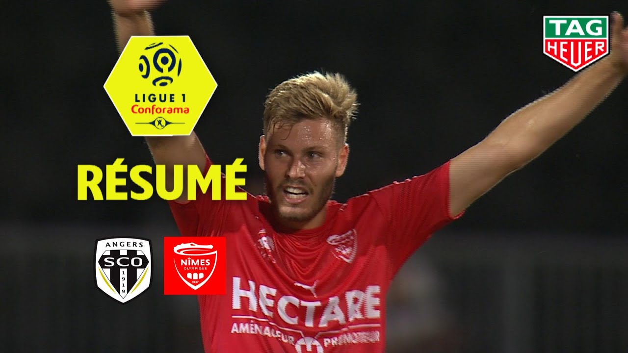 Angers SCO - Nîmes Olympique ( 3-4 ) - Résumé - (SCO - NIMES) / 2018-19