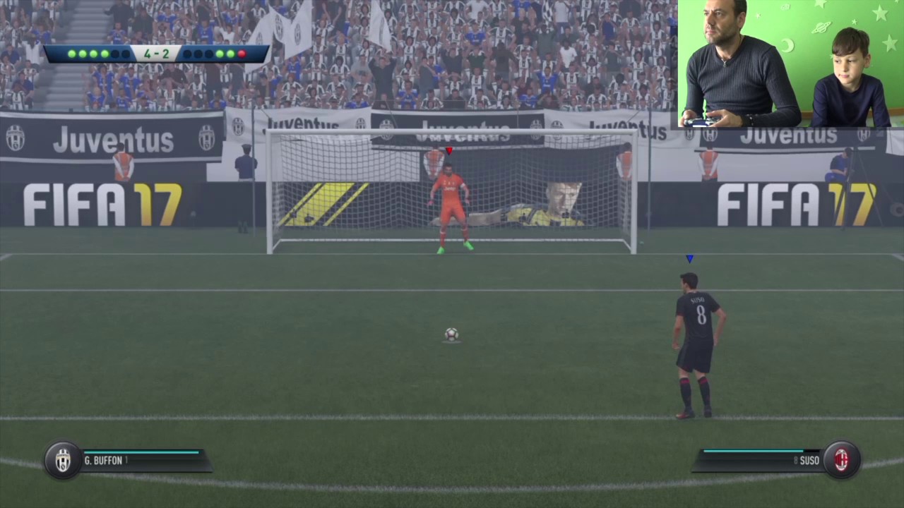 FIFA 17 ITA | Calci di rigori Juventus vs Milan | Gameplay  ITA 2017