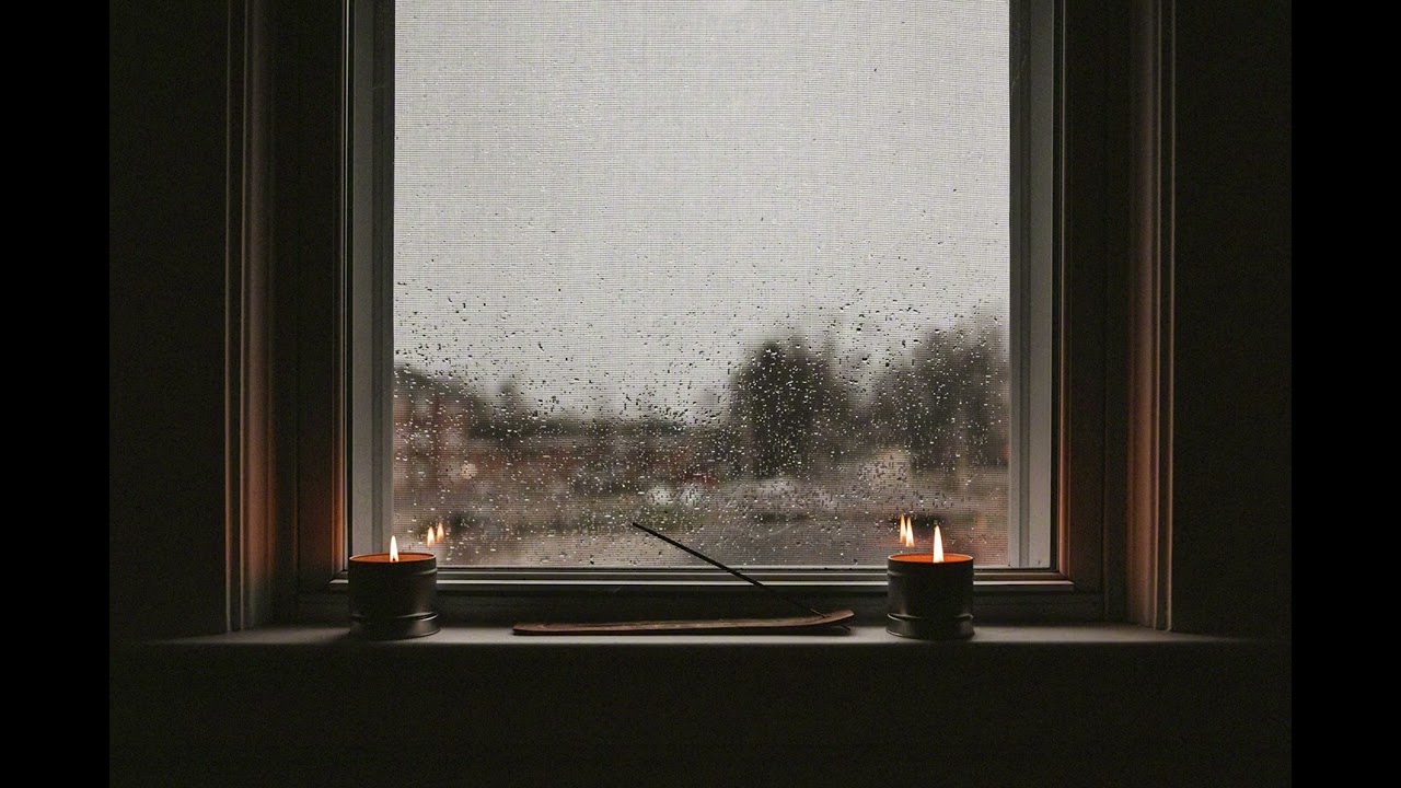 8 Hours Gentle Rain on Window 🌧️ | Cozy Night Rain Sounds for Sleep, Relax & Focus