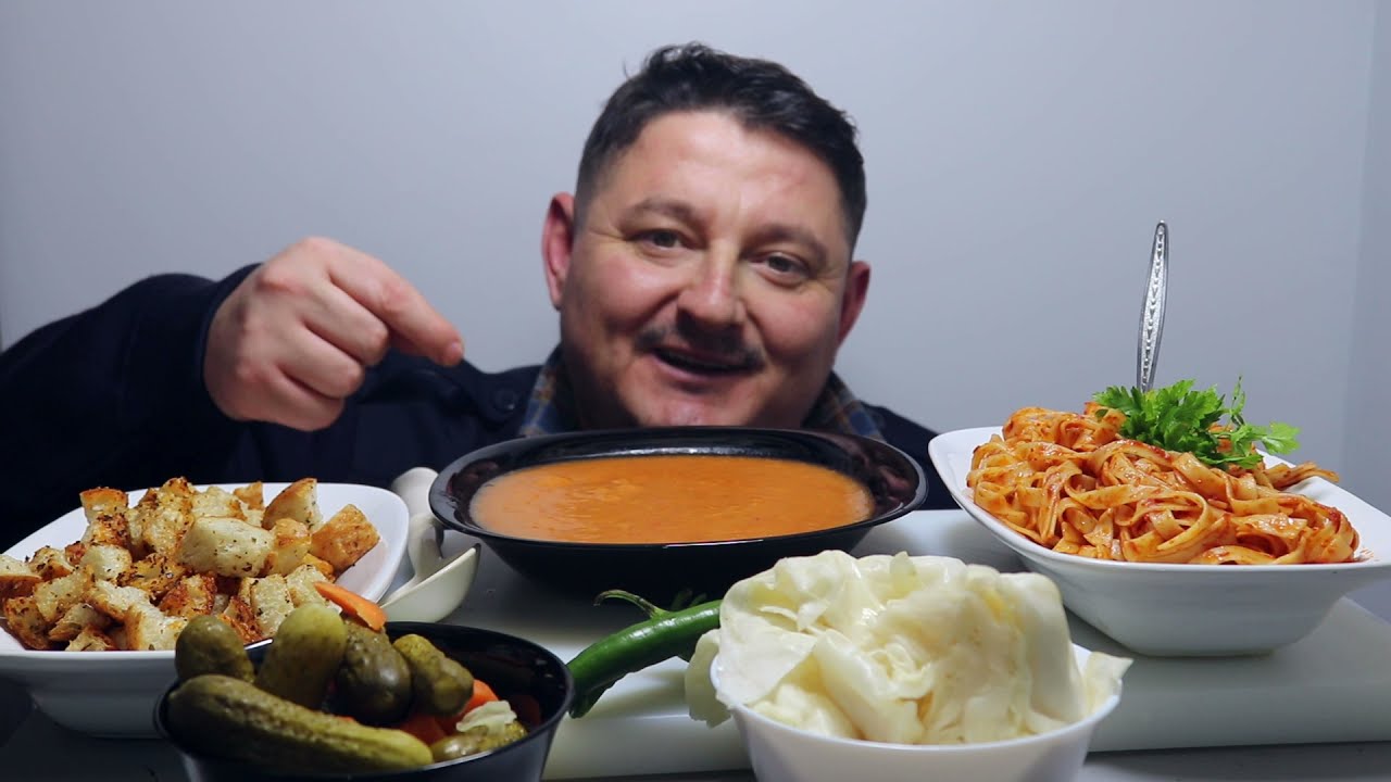 ASMR  TURŞU+MAKARNA+TARHANA  VERY NİCE ASMR