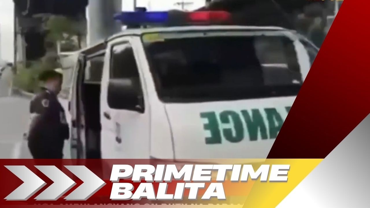 MGA AMBULANSYANG ON DUTY NA DADAAN SA EDSA BUSWAY NG WALANG DISPATCH ORDER, TITIKETAN NG SAICT