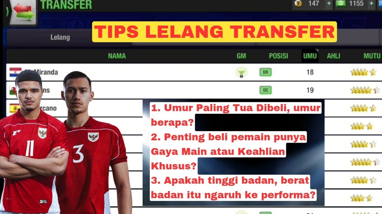 Tips Bagi Pemula Saat Beli Pemain di Lelang Transfer | Top Eleven