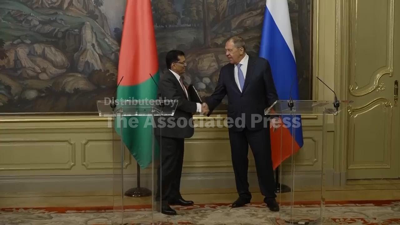 Foreign ministers of Russia and Bangladesh meet in Moscow