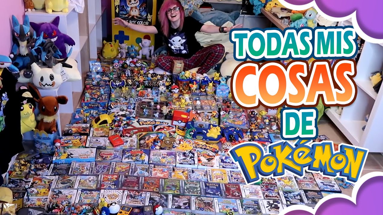 Todas mis cosas de POKÉMON (ROOM TOUR)