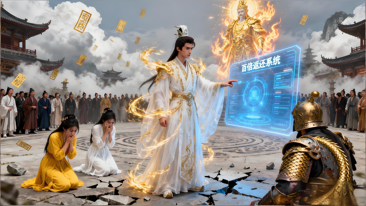 【新劇完結】🔥一秒鐘修為上漲十倍？我靠百倍返還系統稱霸天下