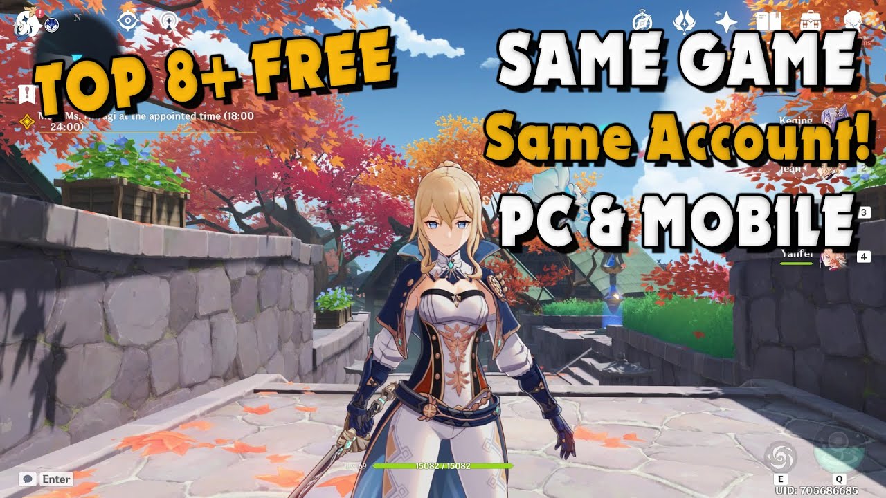 Top 8 FREE Cross Save Games for PC Android & iOS