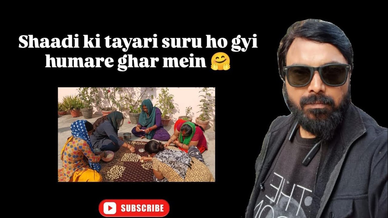 Shaadi ki tayari suru ho gyi humare ghar mein 🤗💍