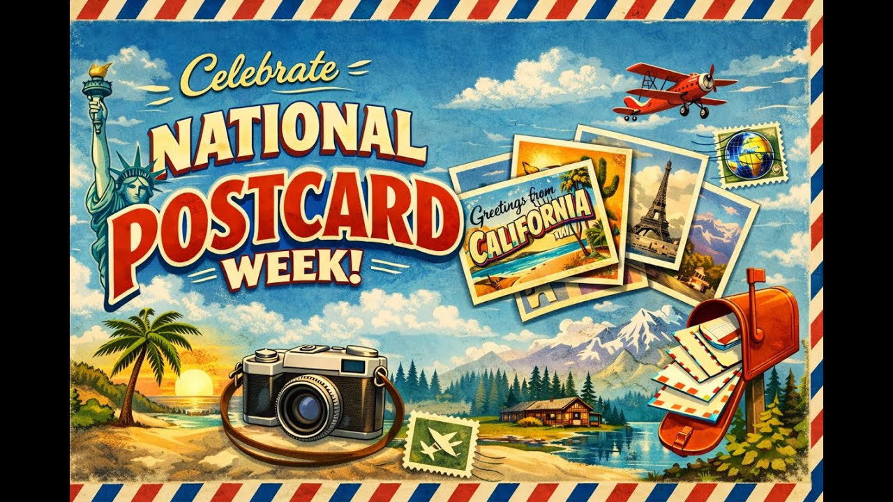 Create a Postcard for National Postcard Week Using 3 Simple Digital Tools